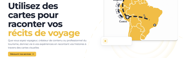 le site de Traveled map