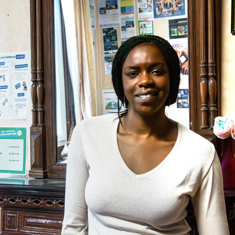 Koumba Sidibé, directrice de Fraternité Banlieues