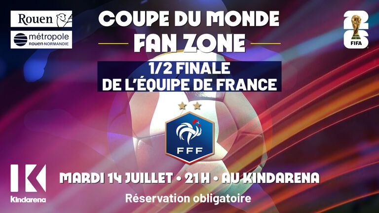 Fan zone demi-finale équipe de France