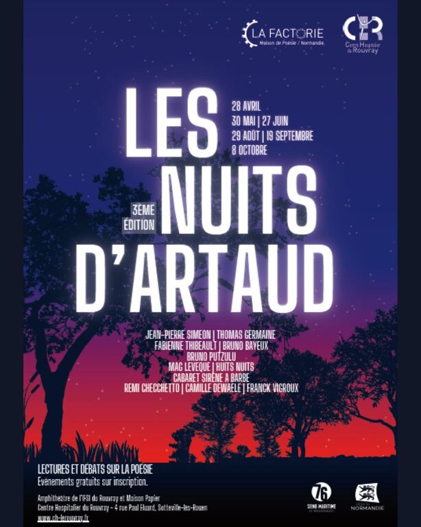 Les Nuits d'Artaud, 3e édition