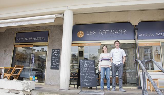 Facade de la boutique "Les artisans de la Calende" Facade de la boutique "Les artisans de la Calende"