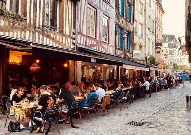 Terrasse extérieure du Navio