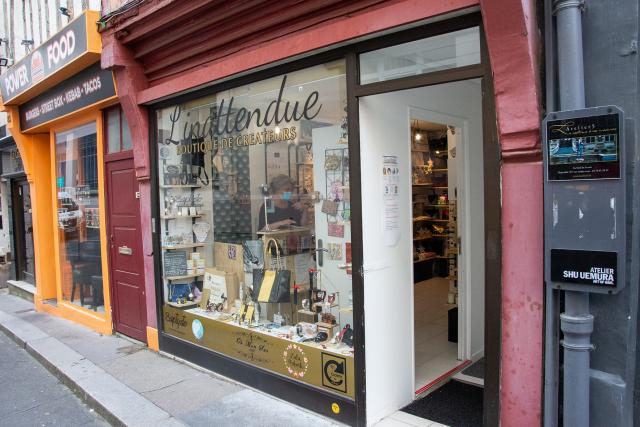Façade de la boutique L'inattendue Façade de la boutique L'inattendue