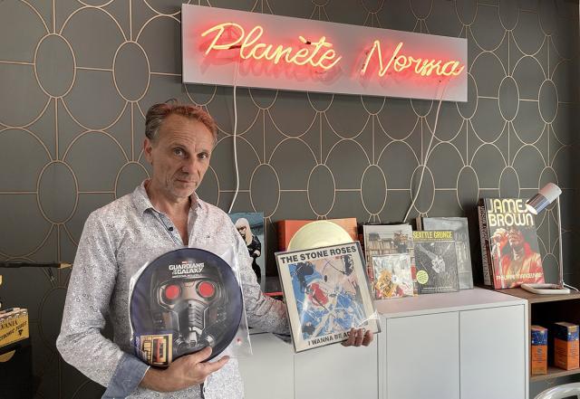 Yann de la boutique "Planète Norma"
