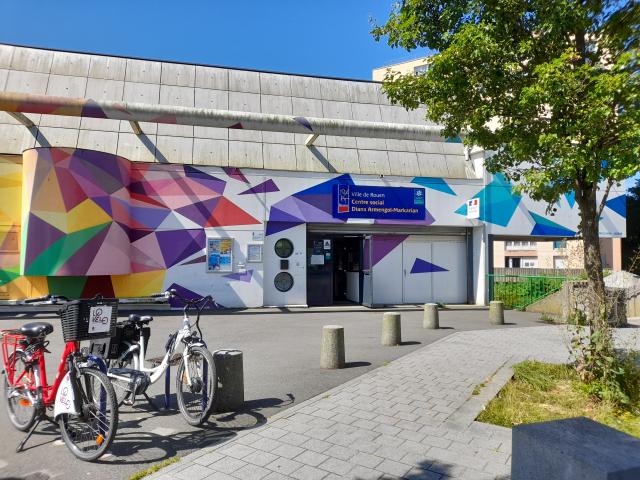 Le centre social Diana Armengol-Markarian attend les citoyens de Rouen pour fêter ensemble son 2e anniversaire