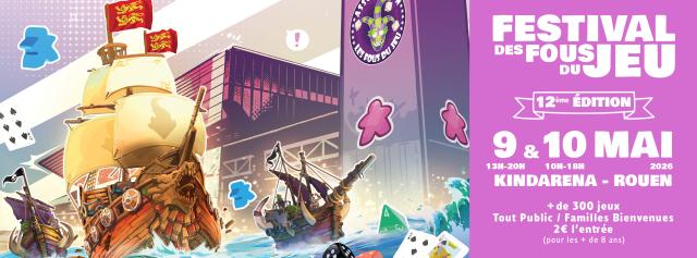 Plus de 300 jeux de sociétés à découvrir avec les Fous du Jeu