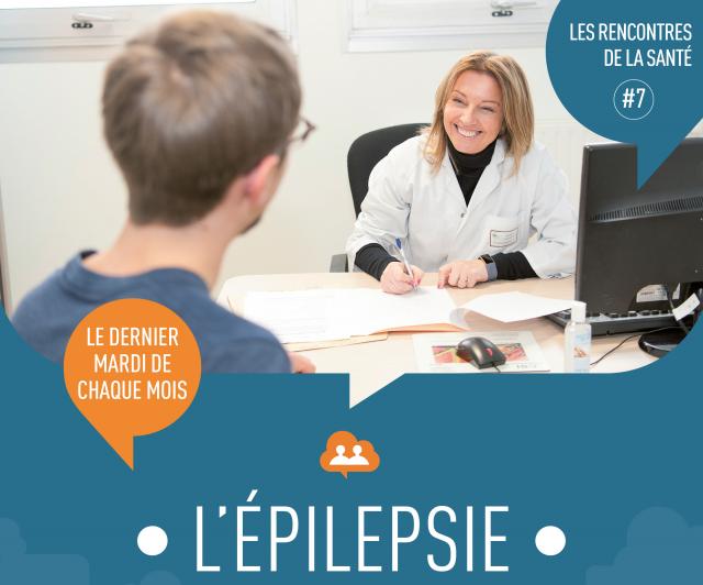 Affiche "Rencontre de la Santé" sur l'épilepsie L'épilespie au cœur des "Rencontres de la santé"