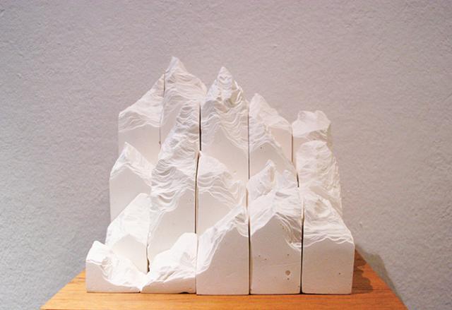 Une partie de l'une des deux installations présentées par Alice Cabrillac