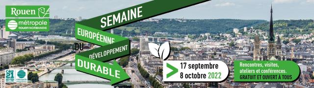 Semaine du développement durable : encore des animations à venir Bannière "Semaine européenne du développement durable"