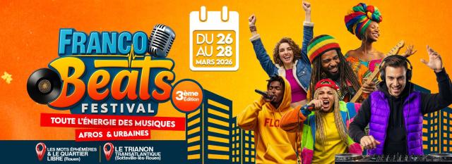 L'affiche du festival Franco Beats