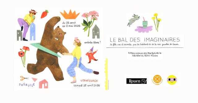 Le visuel de l'événement avec un ours qui danse