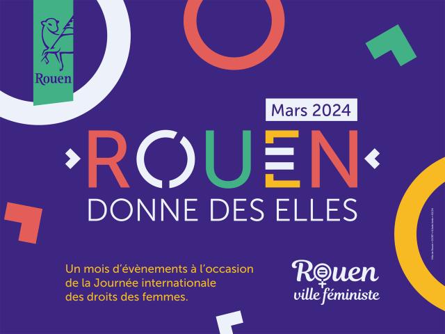 Visuel "Rouen donne des elles 2024"