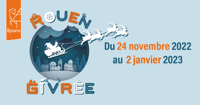 Visuel 2022 de Rouen givrée Visuel 2022 de Rouen givrée