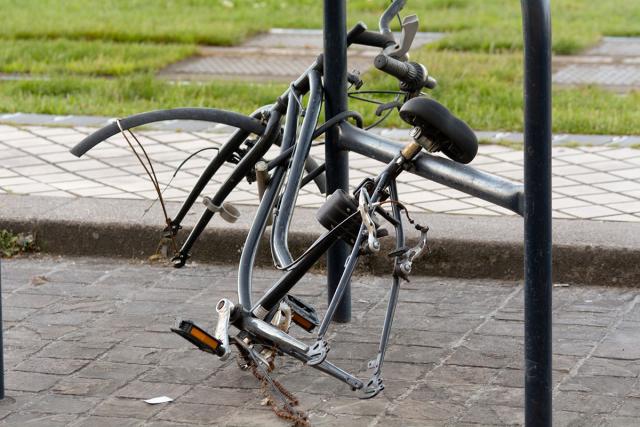 Un vélo abandonné
