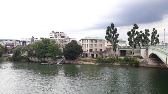 L'un des bâtiments gérés par VNF sur l'île Lacroix à Rouen L'un des bâtiments gérés par VNF sur l'île Lacroix à Rouen