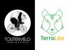 Logos de TerraLeo & Toutenvélo